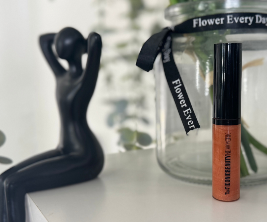 IBNY LUMI LIP GLOSS- ROSE