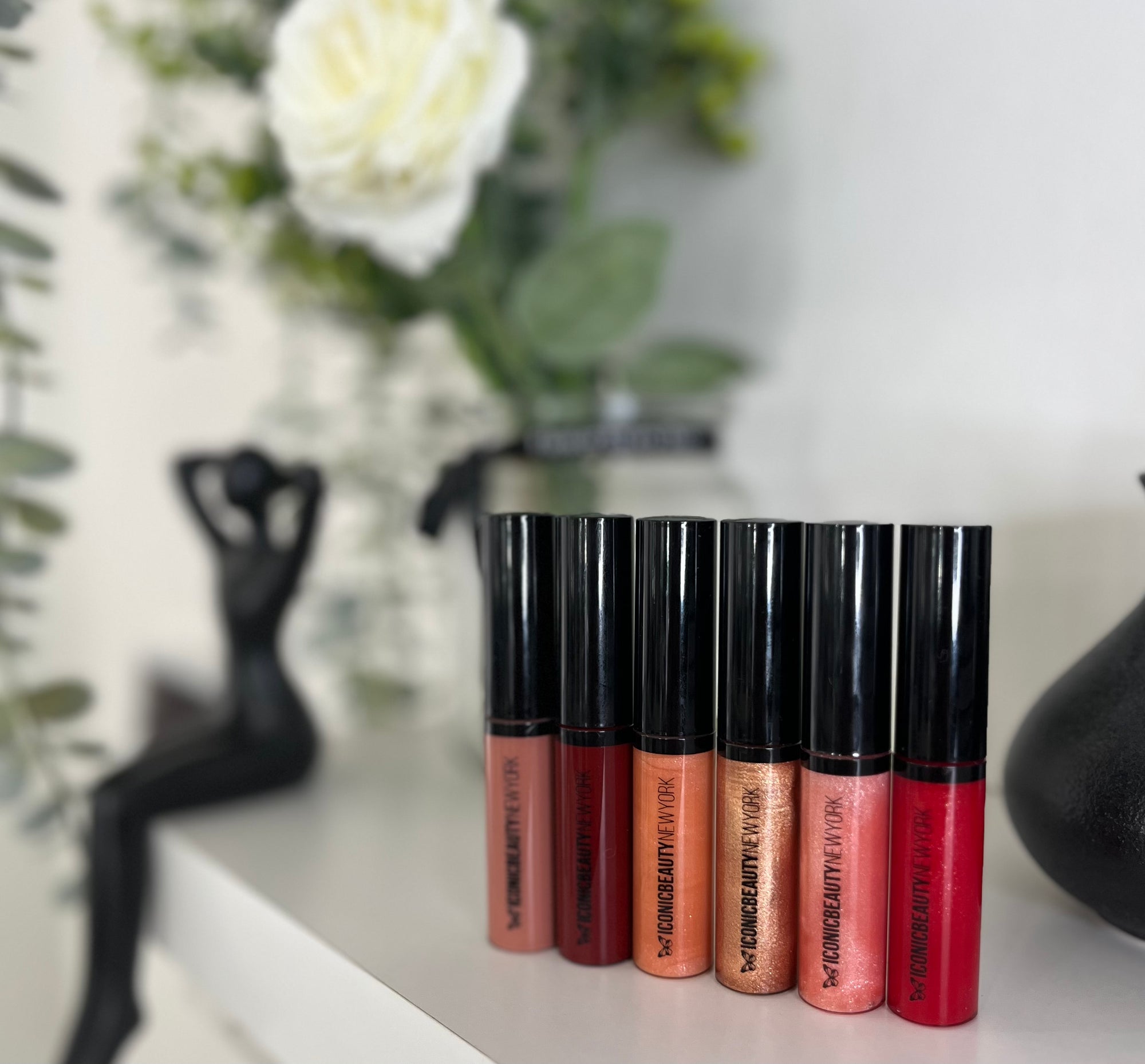 IBNY LUMI LIP GLOSS- ROSE