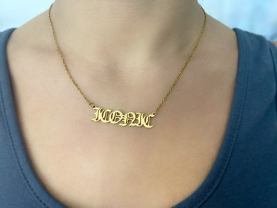 Signature ICONIC custom made necklace! Only a few left in stock!
